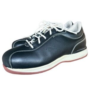 ROCKPORT WORKS ladies size 10 safety shoe steel toe Black excellent condition